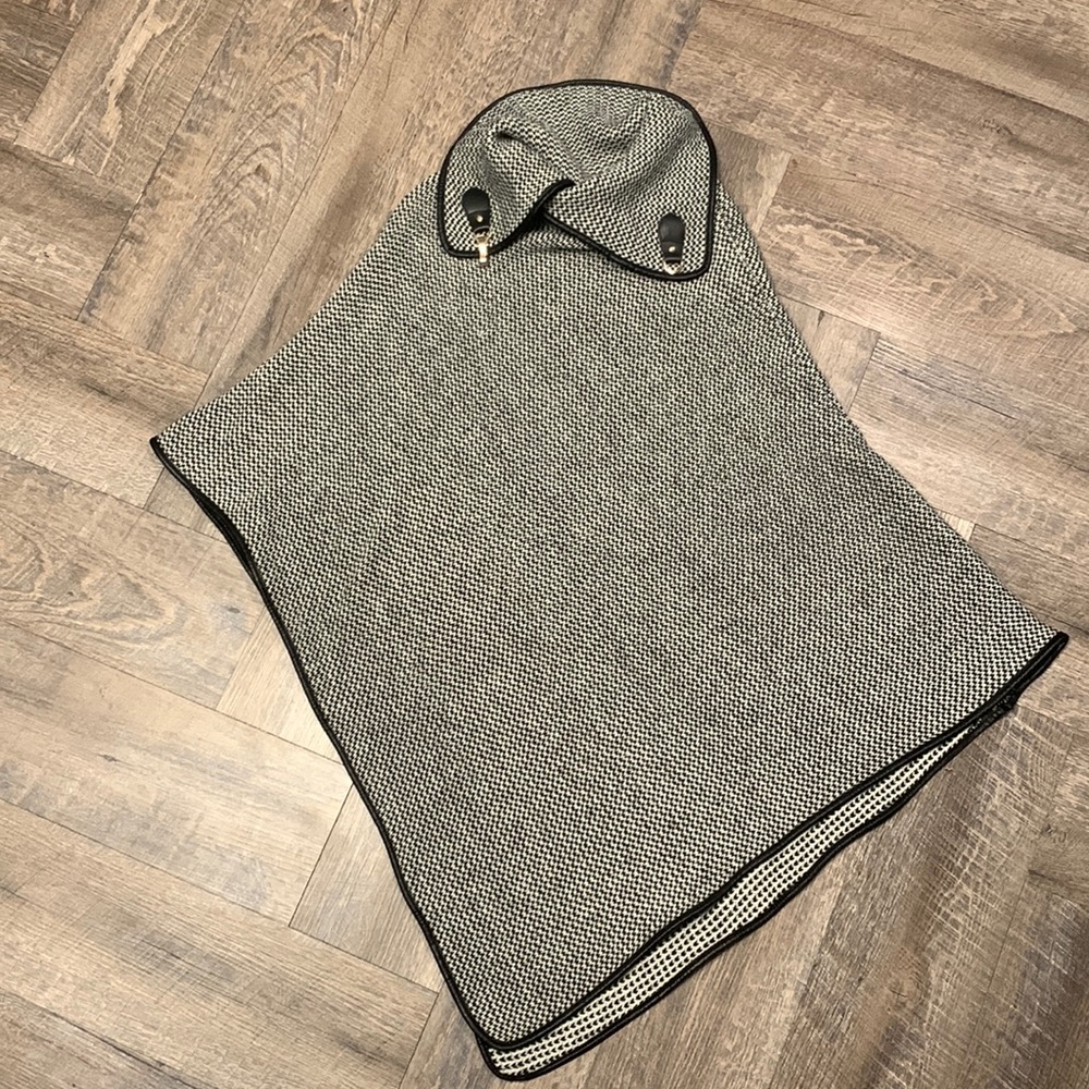 poncho sweater